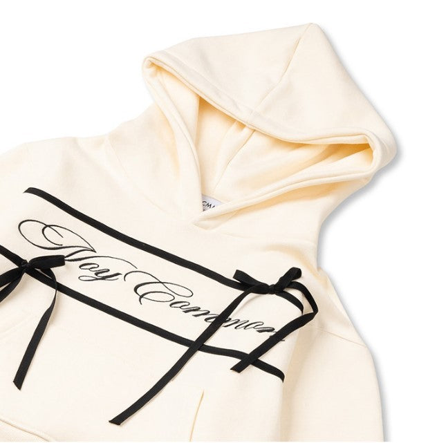 Noycommon 2-color Crop Hoodie