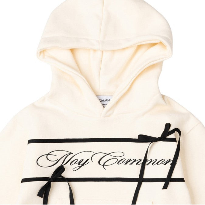 Noycommon 2-color Crop Hoodie