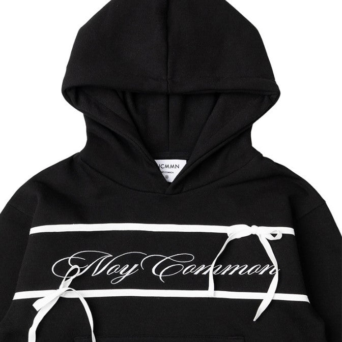 Noycommon 2-color Crop Hoodie