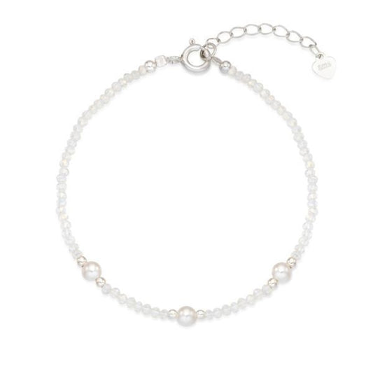 OST Crystal Pearl Bead Bracelet