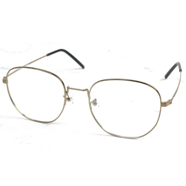 Oversized Square Metal Glasses for Men and Women