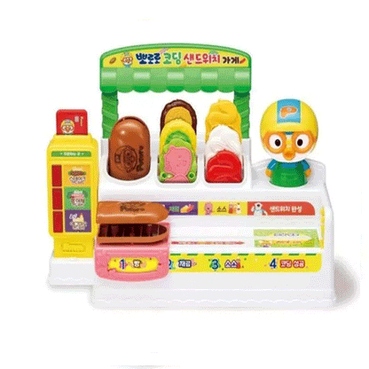 Pororo Coding Sandwich Shop -Fun & Creative Korean toys