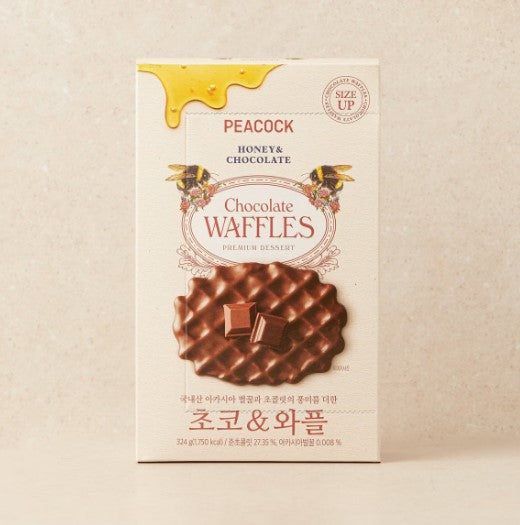 Peacock Choco & Waffle 324g