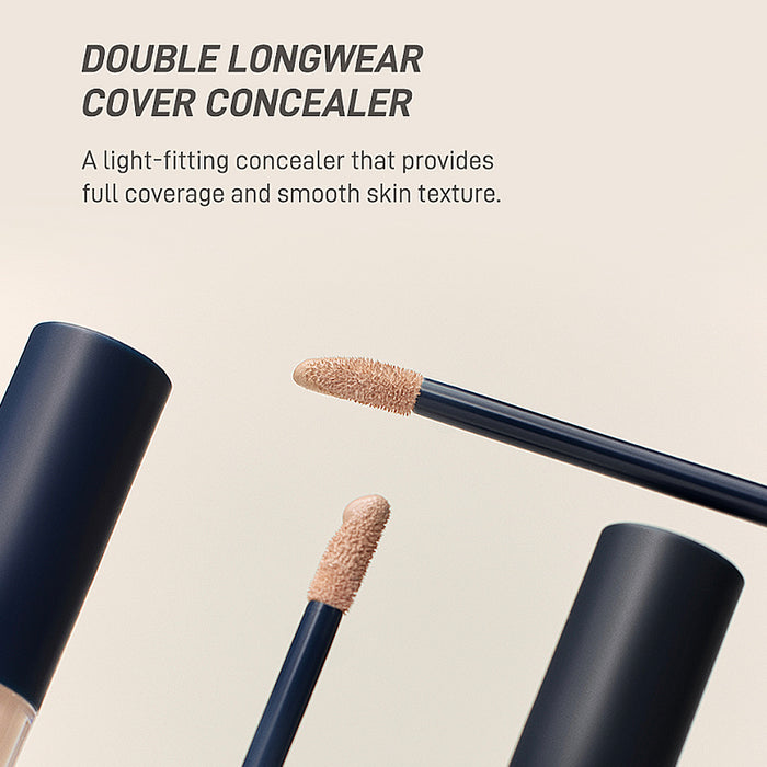 Peripera Double Long Wear Aqua Fitting Hautenger Abdeck-Concealer Nr. 0,5 Paar 1 Stück