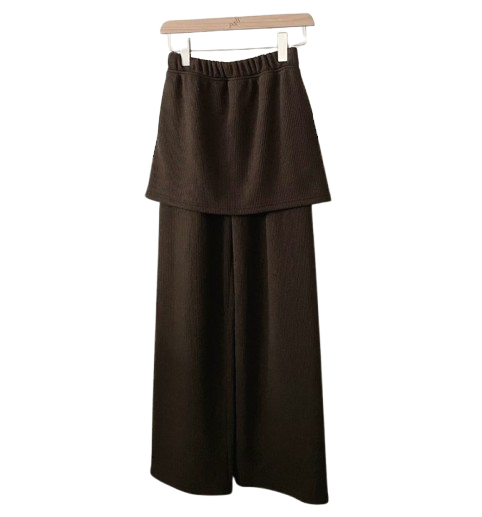 Peter And Wendy Loose Wrap Skirt Pants