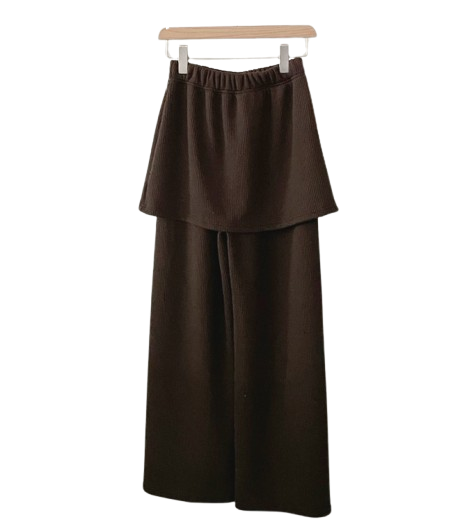 Peter And Wendy Loose Wrap Skirt Pants