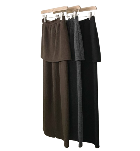 Peter And Wendy Loose Wrap Skirt Pants