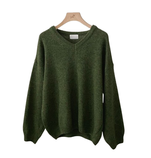 Peter And Wendy Must-have V-neck Wool Knit