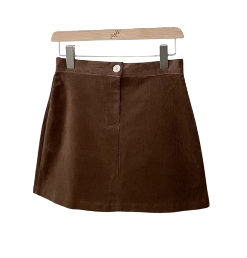 Peter And Wendy Pie Corduroy Mini Skirt