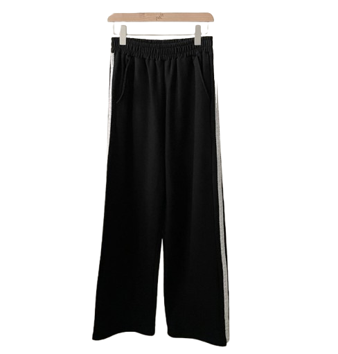 Peter And Wendy Lace Track Wide Pants