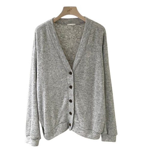 Peter & Wendy Easy Loose-fit Wool Cardigan