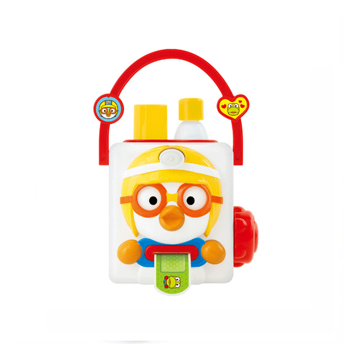 Pororo Playhouse Sticker Fun Hospital Pretend Play Kids Toy