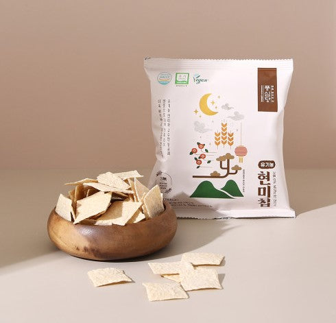 Pungsimdang Organic Brown Rice Chips 30g