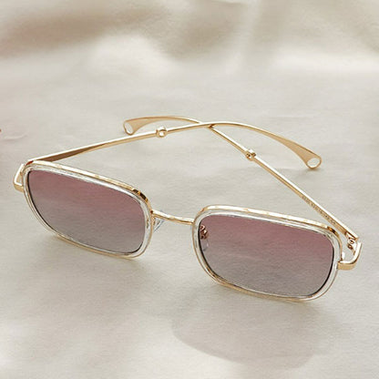 Right Now Basic Sonnenbrille, rund, transparent, schlicht, quadratisch, für Damen und Herren