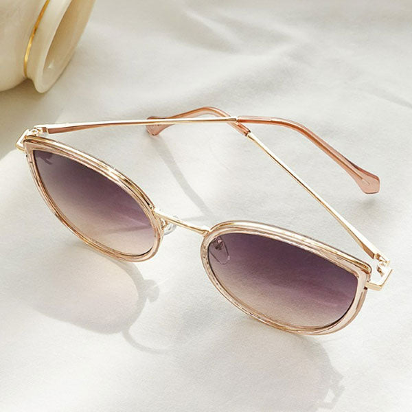 Right Now Basic Transparent Cats Sunscreen Sunglasses for Men and Women