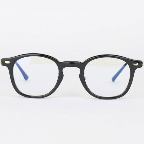 Right Now Combination Round Transparent Horn Frame TR Glasses Frame