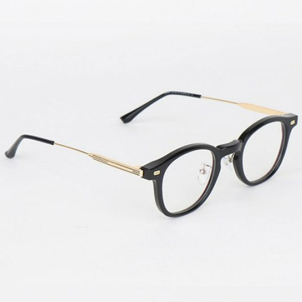 Right Now Combination Round Transparent Horn Frame TR Glasses Frame