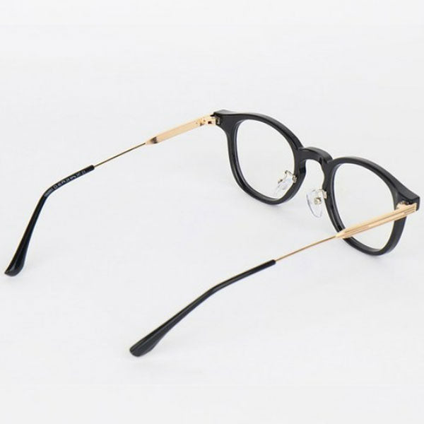 Right Now Combination Round Transparent Horn Frame TR Glasses Frame