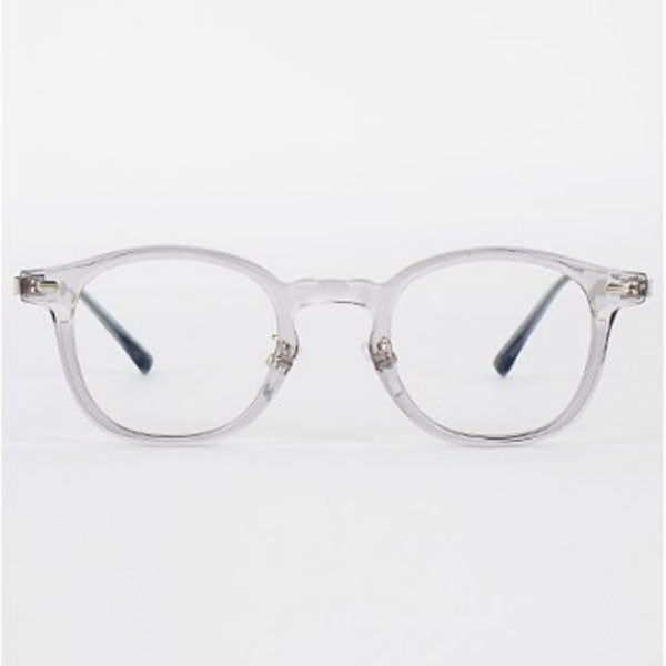 Right Now Combination Round Transparent Horn Frame TR Glasses Frame