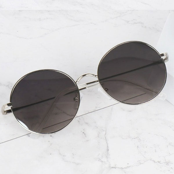 Right Now Eden Round Long Line Slim Men's and Women's Sunglasses