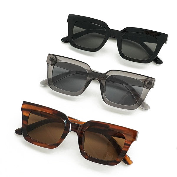 Right Now Round Basic Men's and Women's Simple Horn Frame Square Sunglasses