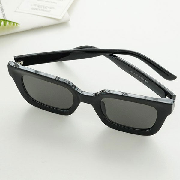 Right Now Round Basic Men's and Women's Simple Horn Frame Square Sunglasses