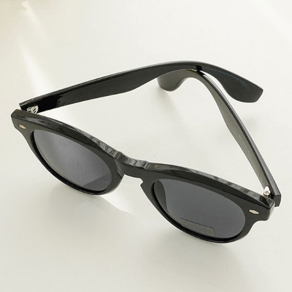 Right Now Round Transparent Horn-rimmed Tinted Sunglasses