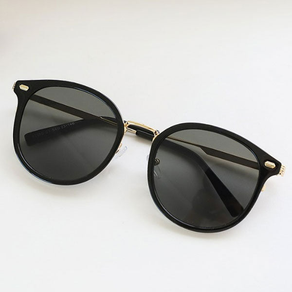 Right Now Round Round Round Point Transparent Sunglasses for Men and Women