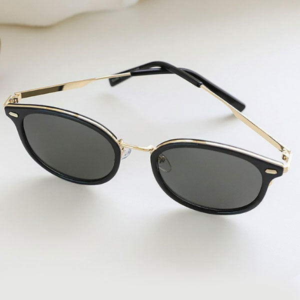 Right Now Round Round Round Point Transparent Sunglasses for Men and Women