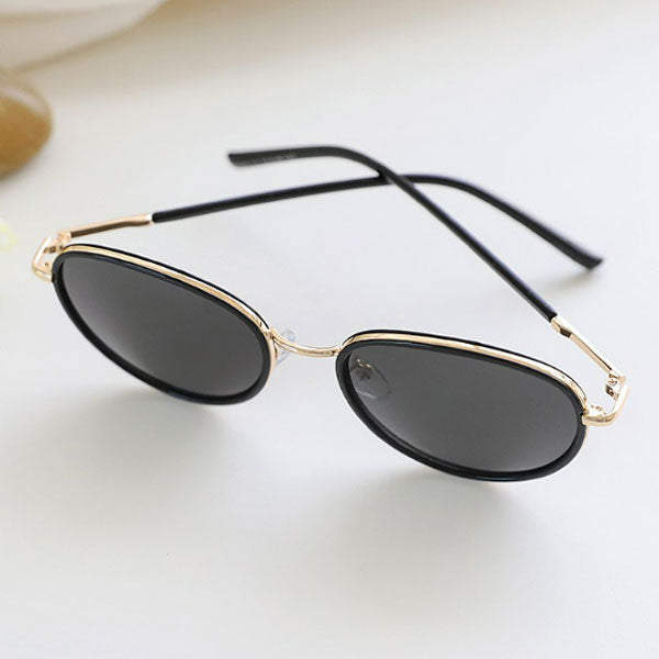 Right Now Simple Round Transparent Sunglasses for Men and Women
