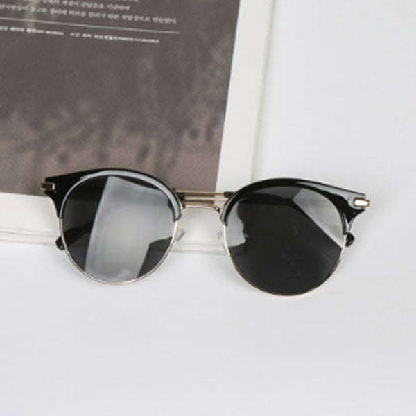 Round Design Harmony Mirror Sunglasses