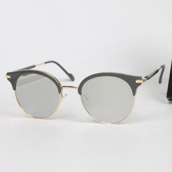 Round Design Harmony Mirror Sunglasses