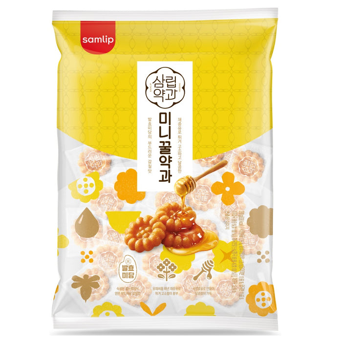 SAMLIP Food Mini Honey yakgwa Korean Traditional snacks 200g