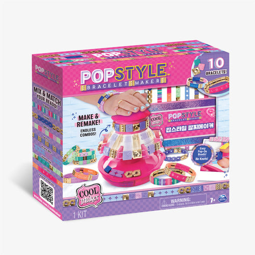 SecretArt Popstar Set (Pop style Bracelet Maker+Roll On Glitter Tatoo)