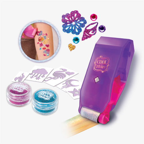 SecretArt Popstar Set (Pop style Bracelet Maker+Roll On Glitter Tatoo)