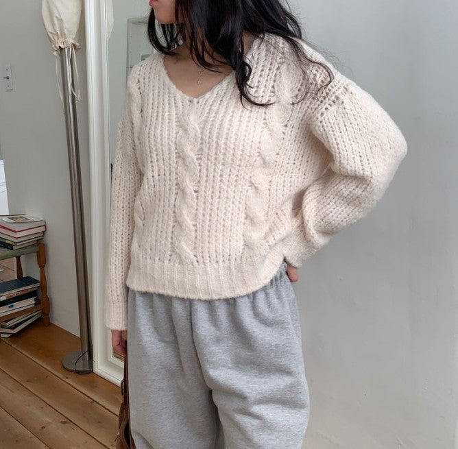 Soosus Deep Two-Way Knit