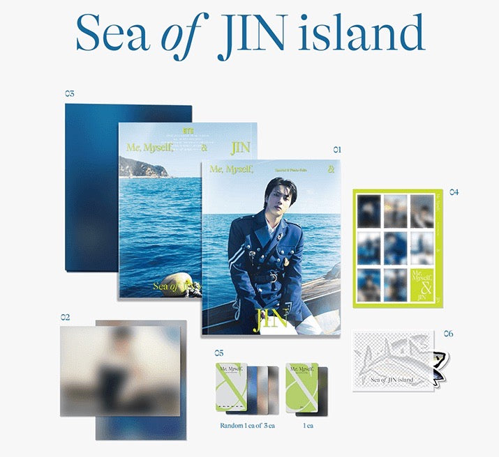 Special 8 Photo-Folio Me, Myself, and Jin Sea of JIN island