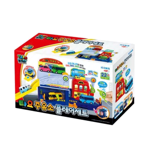 Tayo The Little Bus TAYO GAS STATION PLAY SET
