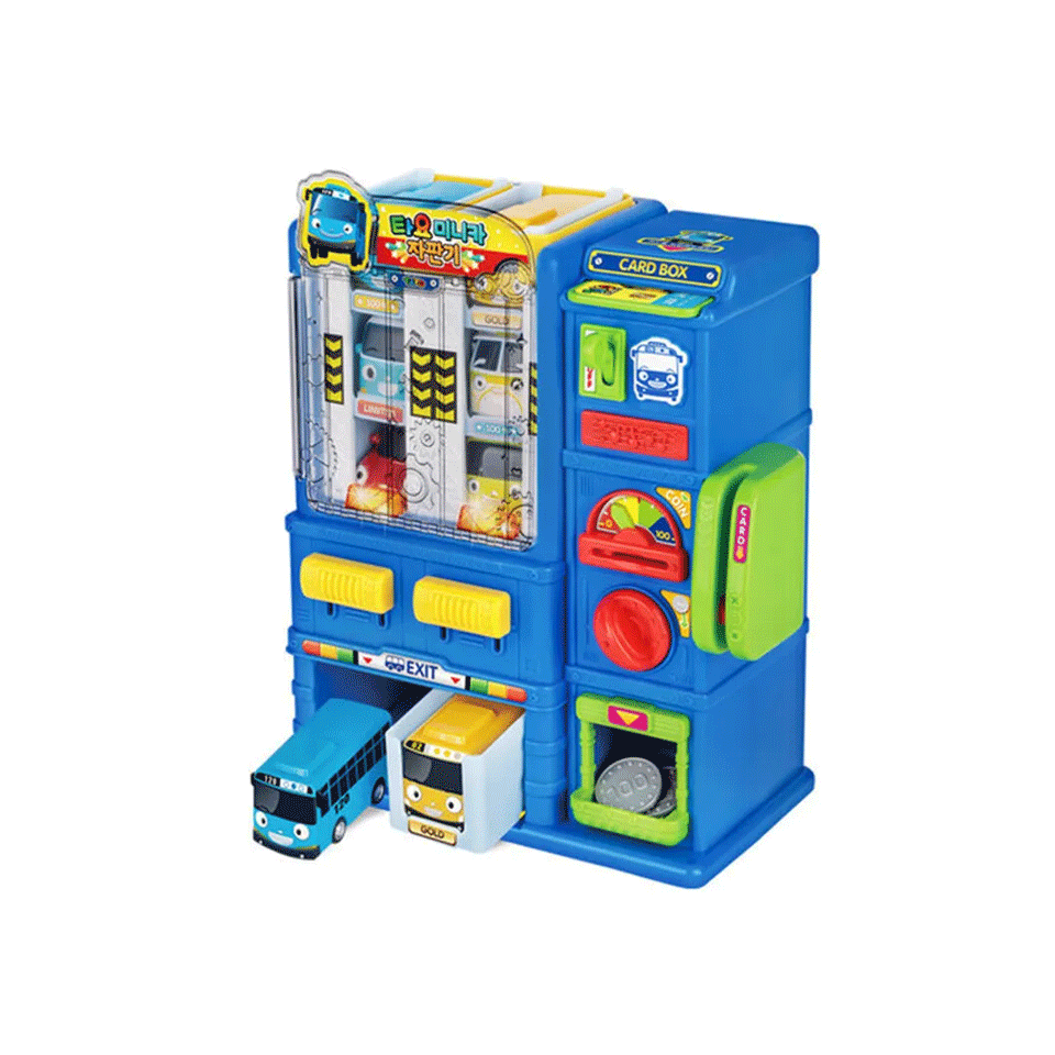 Tayo The Little Bus Talking Mini Car Vending Machine Role Play Set