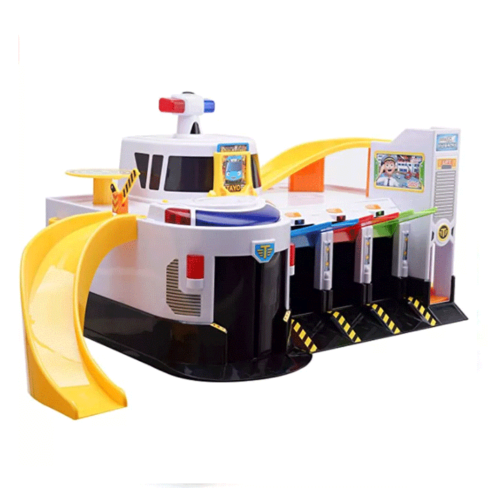 Tayo the Little Bus Emergency Rescue Center Play Set ICONIX Genuine TAYO PLAYTOY