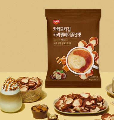 Tigak Taegak Cafe Mocha Chips Caramel Hazelnut Flavor 85g