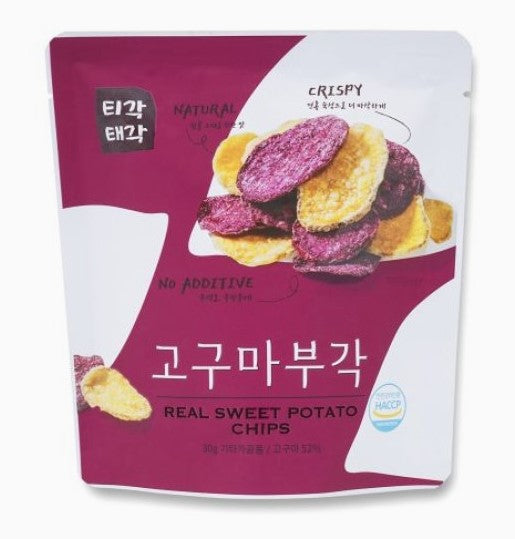 Tigak Taegak Purple Sweet Potato Chips 30g