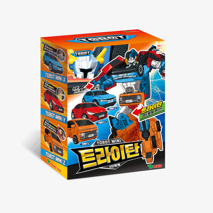 Tobot MINI TRITAN Integration Tobot X Y Z Car Combine Transformer Robot