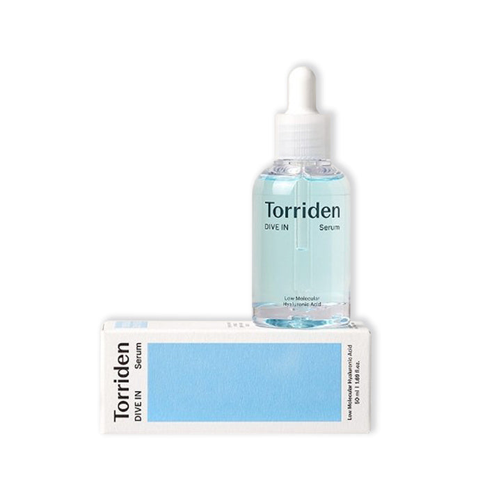 Torriden skin tightness relieving high moisture replenishment dive-in low molecular weight hyaluronic acid serum 50ml