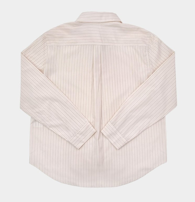 Urbane Fall Loose Fit Stripe Shirt