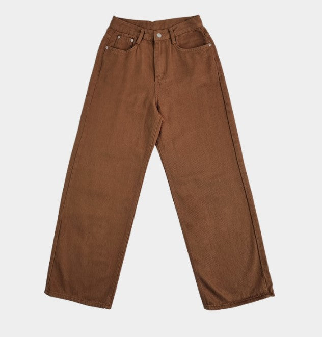 Urbane Long Wide Cotton Pants