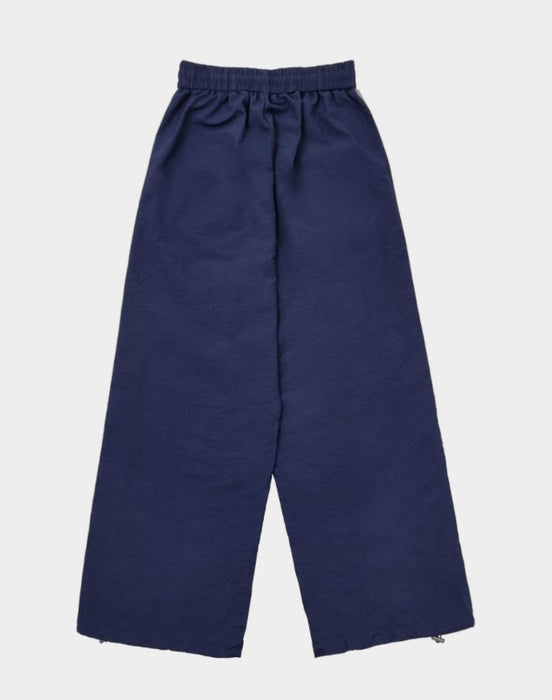 Urbane London Wide Crinkle Nylon Track Pants